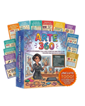 PACK ARTE 360 SECUNDARIA: 6 Tomos (1º a 6º Año) + 6 Bonus