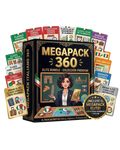 MEGAPACK ITALIANO 360: 12 Tomos + 6 Bonus + Clases Express para Viajeros + Corrección Automática
