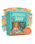 PACK LENGUA 360 PRIMARIA: 6 Tomos + 6 Bonus