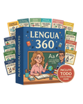 PACK LENGUA 360 SECUNDARIA: 6 Tomos + 6 Bonus de Gestión